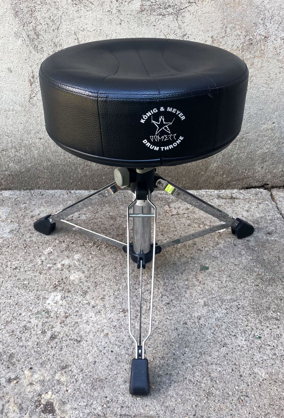 König & Meyer Sgabelli: Schlagzeug Drum Stuhl König & Meyer Gomezz Drum Throne – Usato da Biel/Bienne venduto da tim_pww5