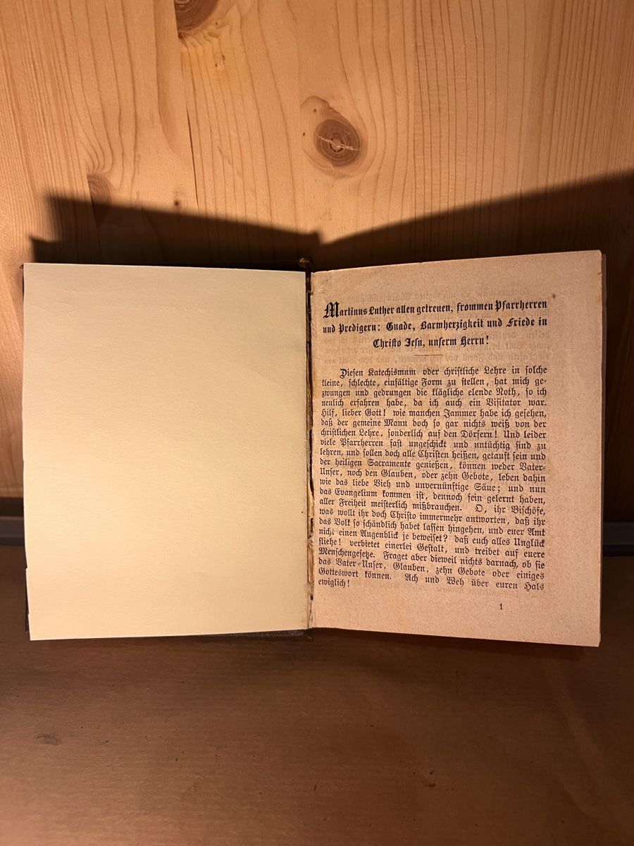 Libri: Luther Kleiner Katechismus 1873 mit 55 Bildern – Usato da Muralto venduto da dan_pf8r 3