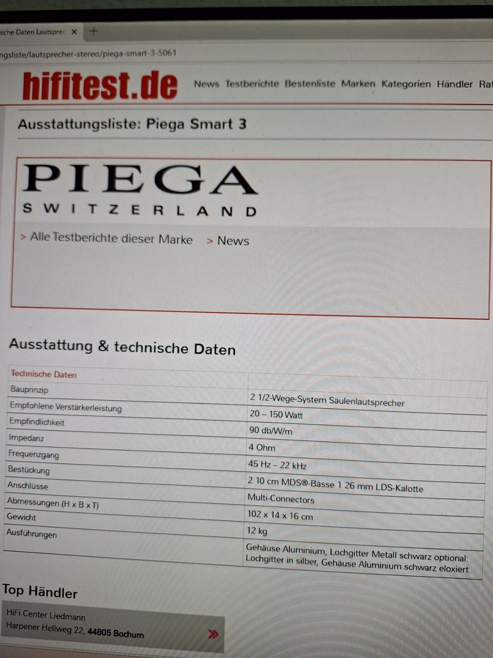 Piega Casse acustiche: Lautsprecher – Usato da Rapperswil SG venduto da Techhobi 4