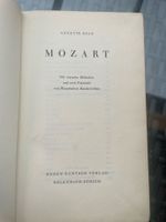 Mozart sein Leben - Annette Kolb Antik Rar 1947