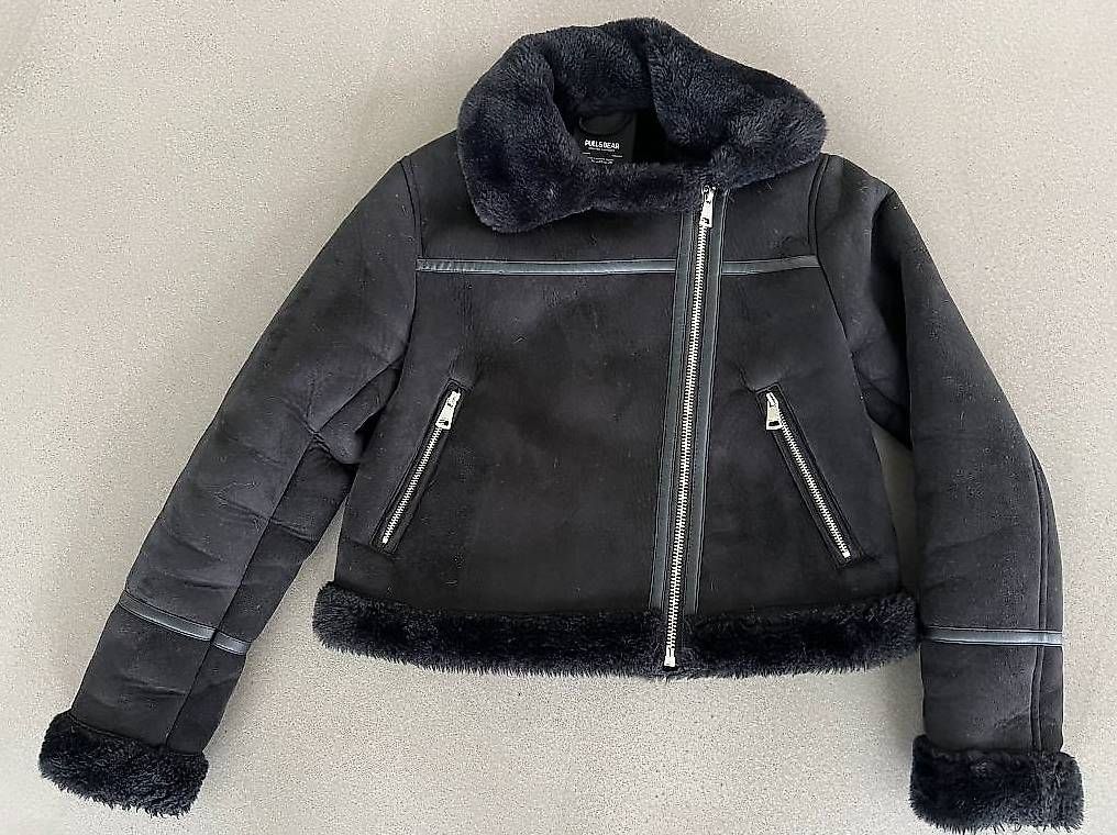 Pull&Bear Jacken & Mäntel: Doubleface-Jacke von Pull and Bear Gr. M, schwarz – Neu (gemäss Beschreibung) aus Oberrohrdorf von Augustus5