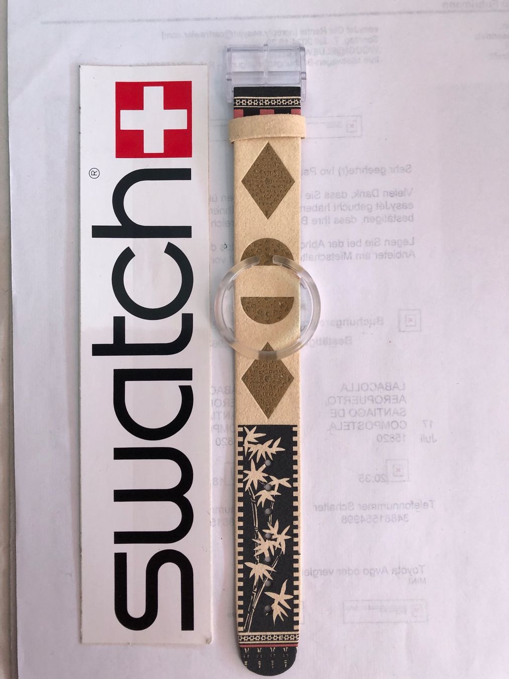 Swatch Orologi: POP Swatch Midi Uhrenarmband – Nuovo (secondo la descrizione) da Biel/Bienne venduto da winnertaco