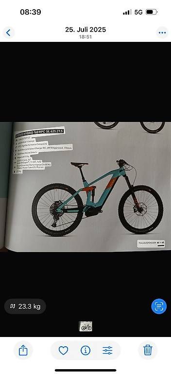 Biciclette: E-Bike / E-MTB / CUBE Stereo Hybrid 160 HPC – Usato da Küssnacht am Rigi venduto da wan_bcc8 2