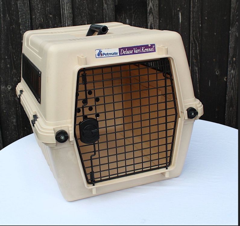 Petmate deluxe clearance vari kennel large