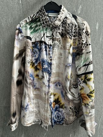 Sommermann Damenbluse zGr. 36, Bunt,