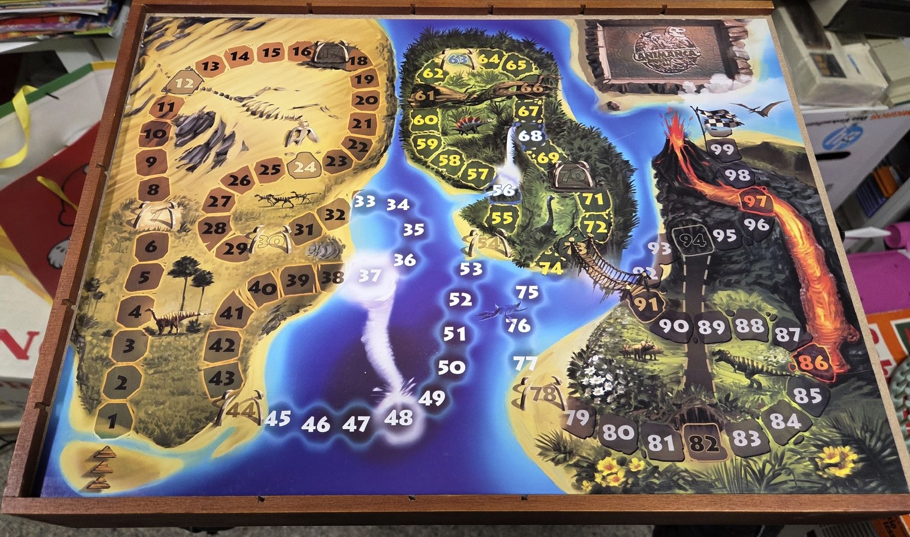 Migros Sammelbilder & Trading cards: Migros Animanca Dino-Sammelbox – Gebraucht aus Reinach BL von _MasterK_ 1