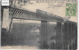 Fribourg - Viaduc de granfey mit