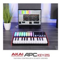 Akai APC Key 25 MK2 - Clavier MIDI USB compact et puissant!
