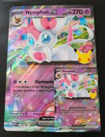 Nymphali ex JUMBO + normal 30ème anniversaire pokemon FR