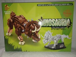 Panlos Dinosaura Triceratops (Klemmbau-, Noppensteine)