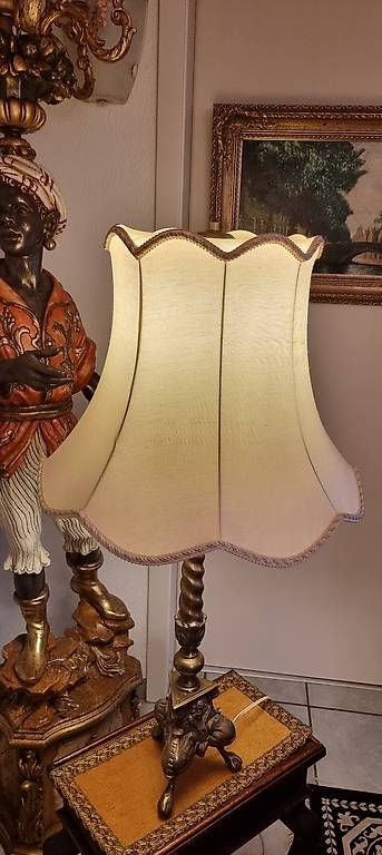 Lampade: Exklusives Stück, Messing Tischlampe – Usato da Kaufdorf venduto da Nati-Nati 3