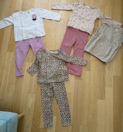 3 Mädchen Outfits Grösse 98