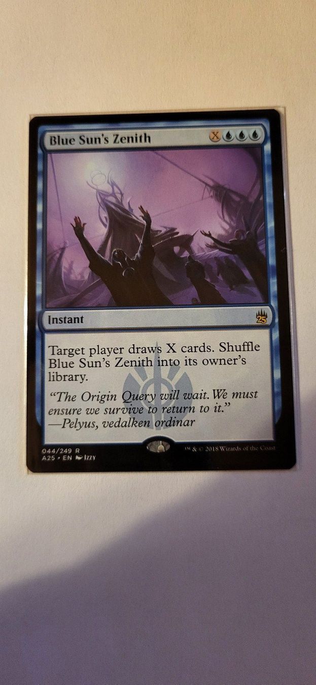 Magic The Gathering Carte collezionabili: MTG - Blue Suns Zenith – Usato da Münsingen venduto da Heroism2010
