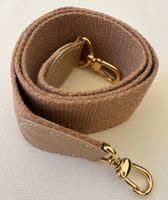 🤍 Shoulder Strap / Schulter-Riemen mit Karabinern, beige 🤍