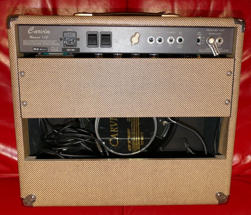 50W Röhren-Combo CARVIN Vintage Nomad 112, MADE IN USA | Kaufen 