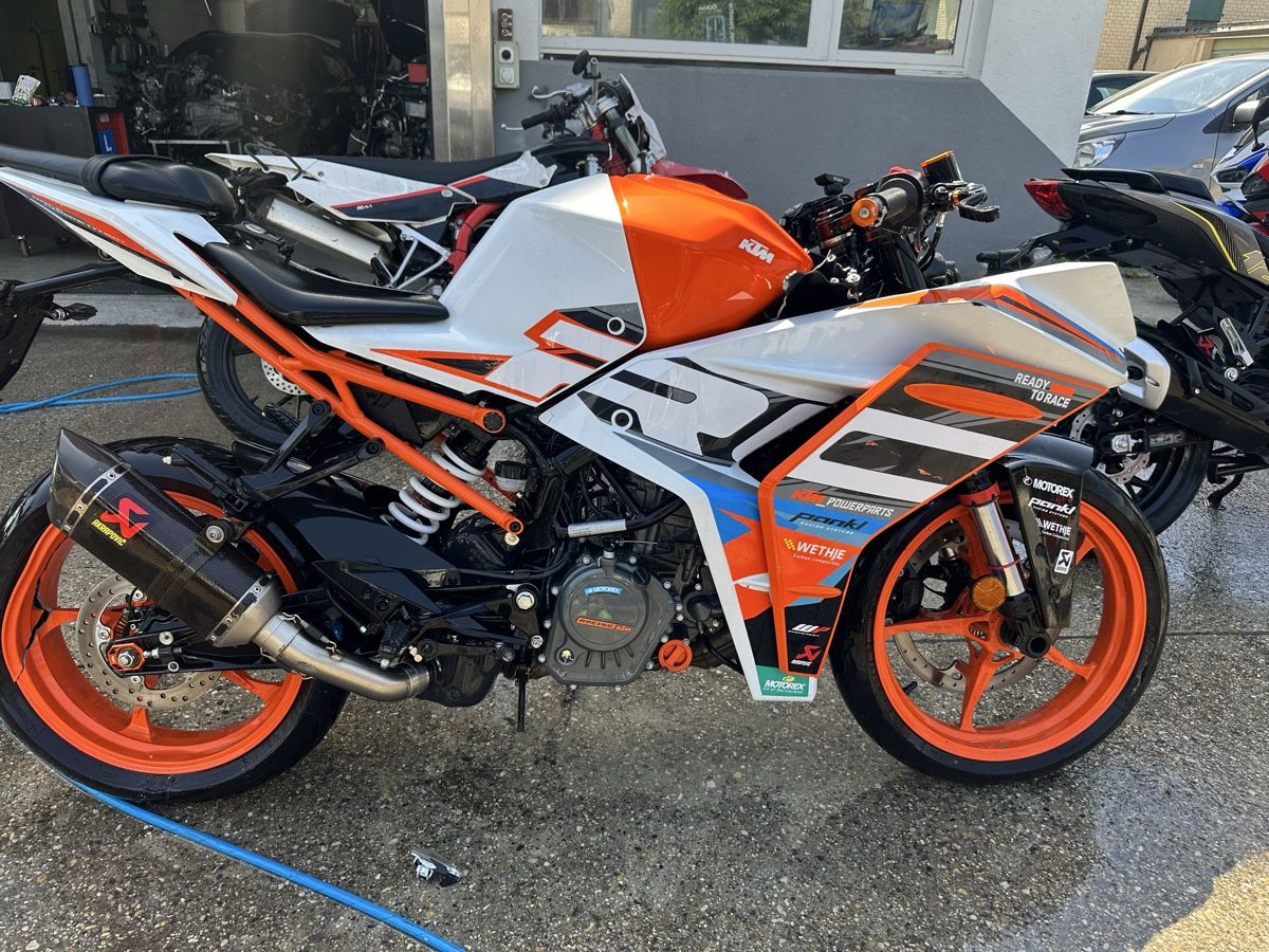 KTM Route: KTM RC 125 – Défectueux à Treycovagnes par Campingcar65 7