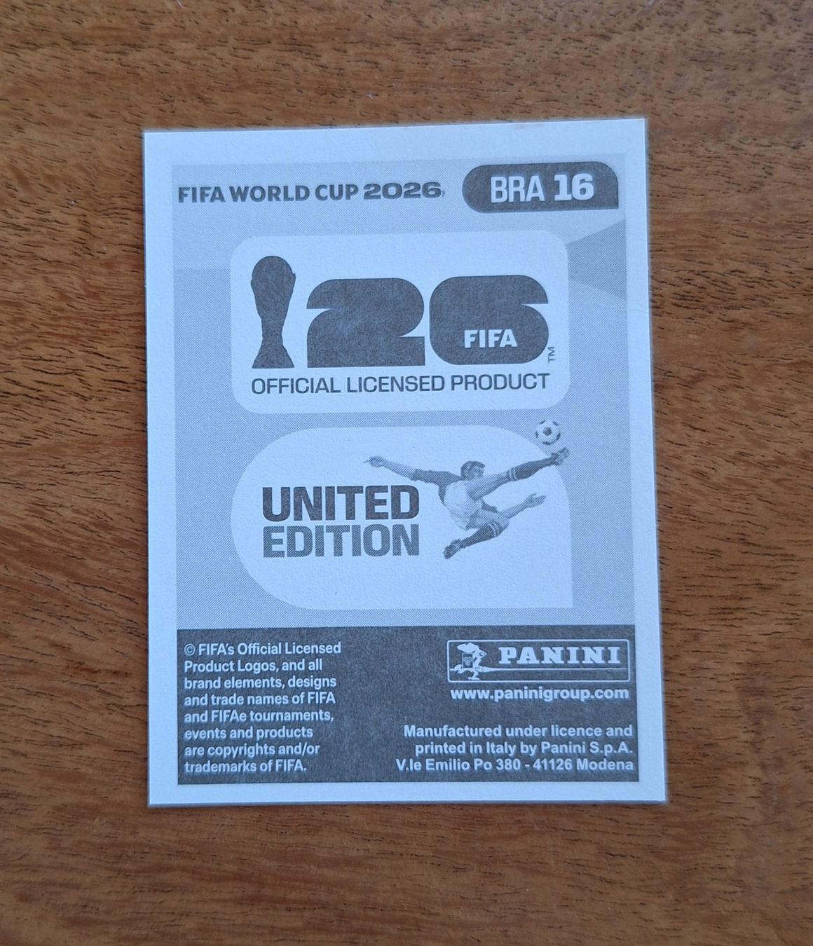Panini Carte collezionabili: Panini JOÃO PEDRO BRA 16 – Nuovo (secondo la descrizione) da Romanens venduto da Crocette 1