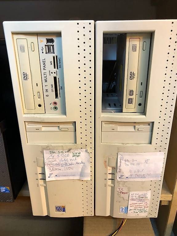 PCs: Diverse alte PCs – Defekt aus Hinterkappelen von atomschnee 2