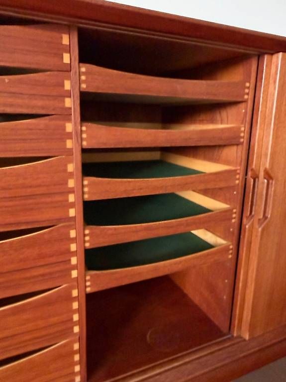 Cassettiere: Teak Sideboard Rosengren Hansen – Usato da Zollikon venduto da jazz1000 1