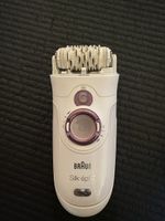 Braun Silk-épil 7 Epilierer mit Zubehör weiss gebraucht