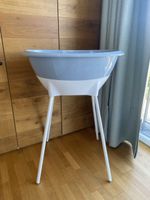 Babybadewanne LUMA mit Ständer blau weiss guter Zustand