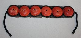 Armband mit Schaumkorallen und Glasperlen NEU