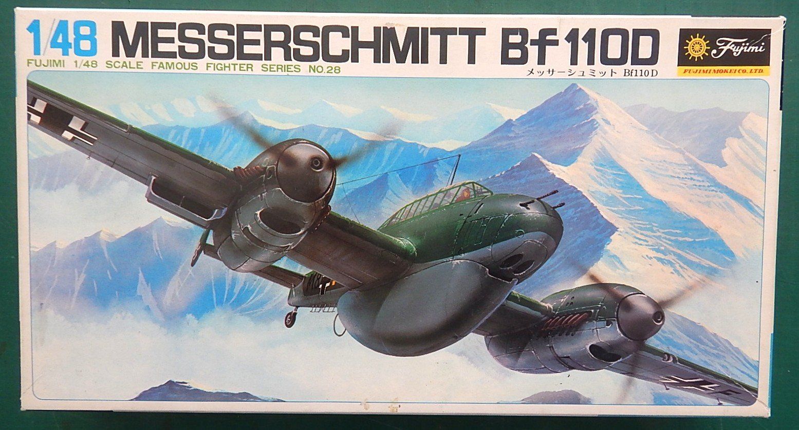 Kit di modellismo & Modellini statici: Messerschmitt 110 D – Nuovo e nell'imballaggio originale da Neuchâtel venduto da PAB2000