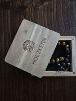 Holzkern Armband Tigereye-Lava, neuwertig im Etui!