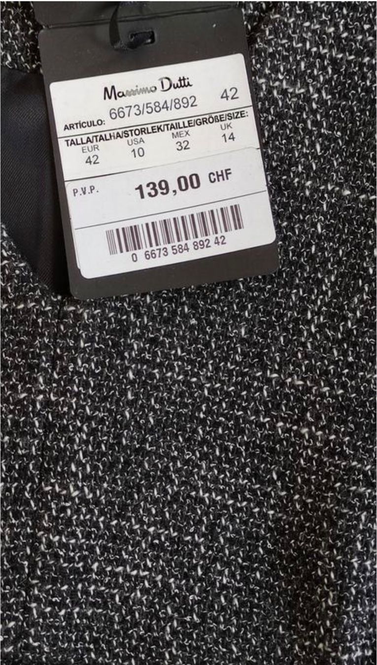 Massimo Dutti Vestiti: MASSIMO DUTTI S 36 /NP139CHF Wool – Usato da Kölliken venduto da Prscoo 9