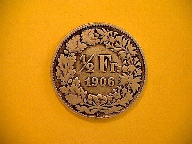 Toutes les monnaies: 50 Rp. 1906 – D'occasion à Buchs AG par Ged8