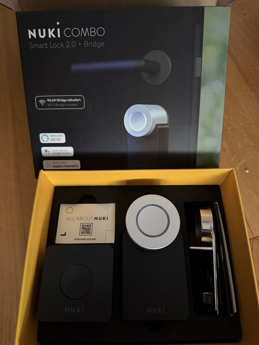 Nuki Lucchetti: Nuki combo Smart Lock 2.0 und Bridge – Usato da Läufelfingen venduto da flosig