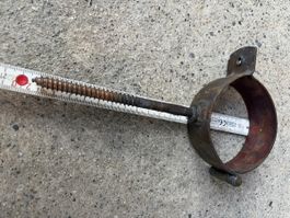 Kupfer Rohrschelle Fallrohr