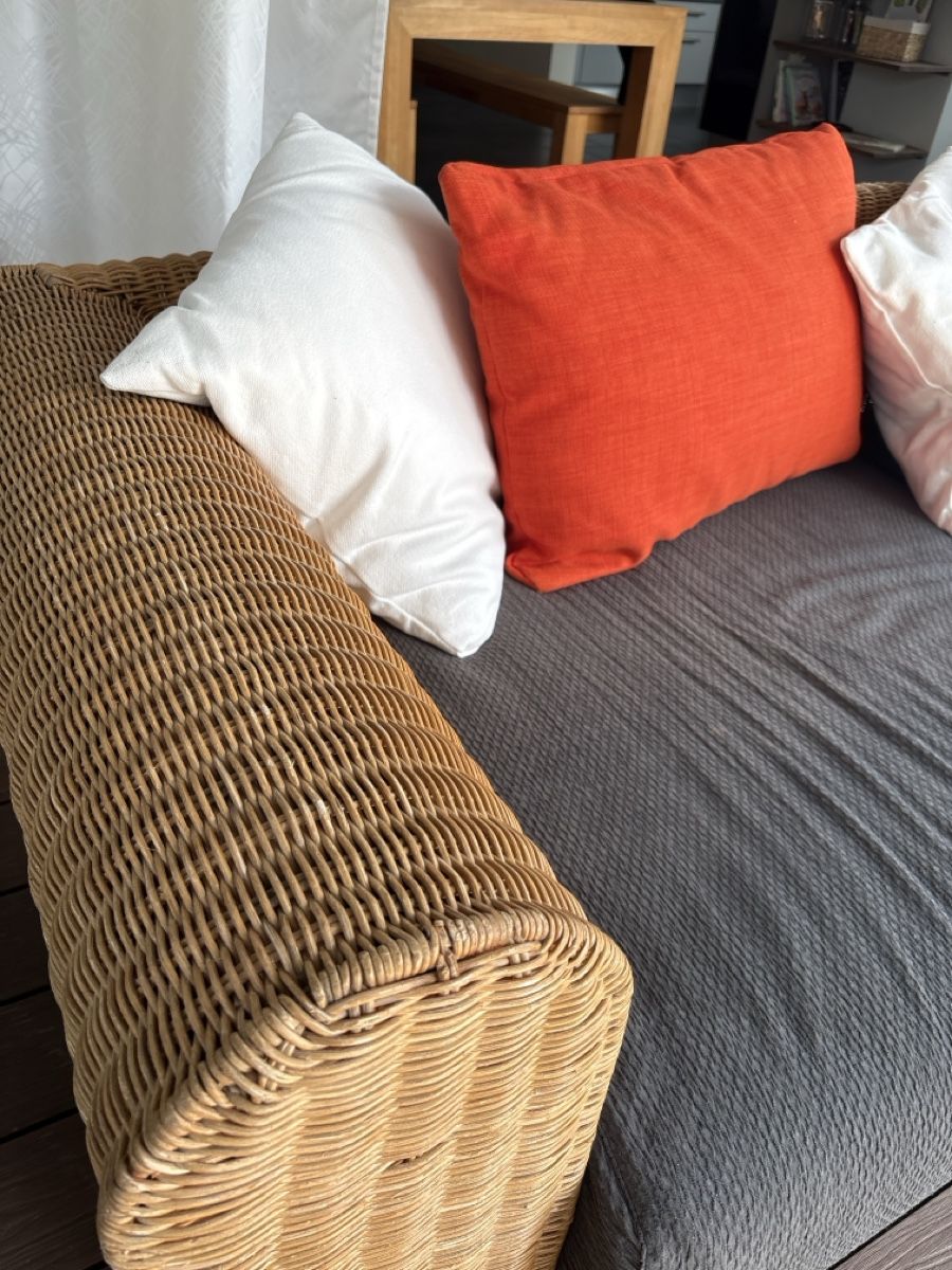 Sofas: Ratansofa – D'occasion à Wiesendangen par Powersandra03 3