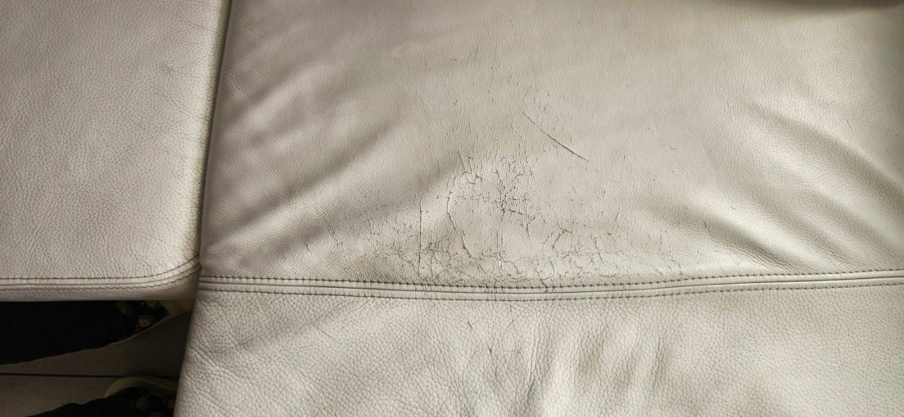 Sofas: Weisses Ecksofa aus Leder – Gebraucht aus Walchwil von Sandy08 6