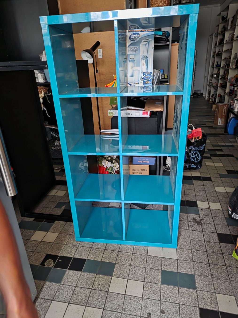Ikea Scaffali: Türkis Farbernes Ikea Kallax – Usato da Wikon venduto da _mc_speedy_ 1