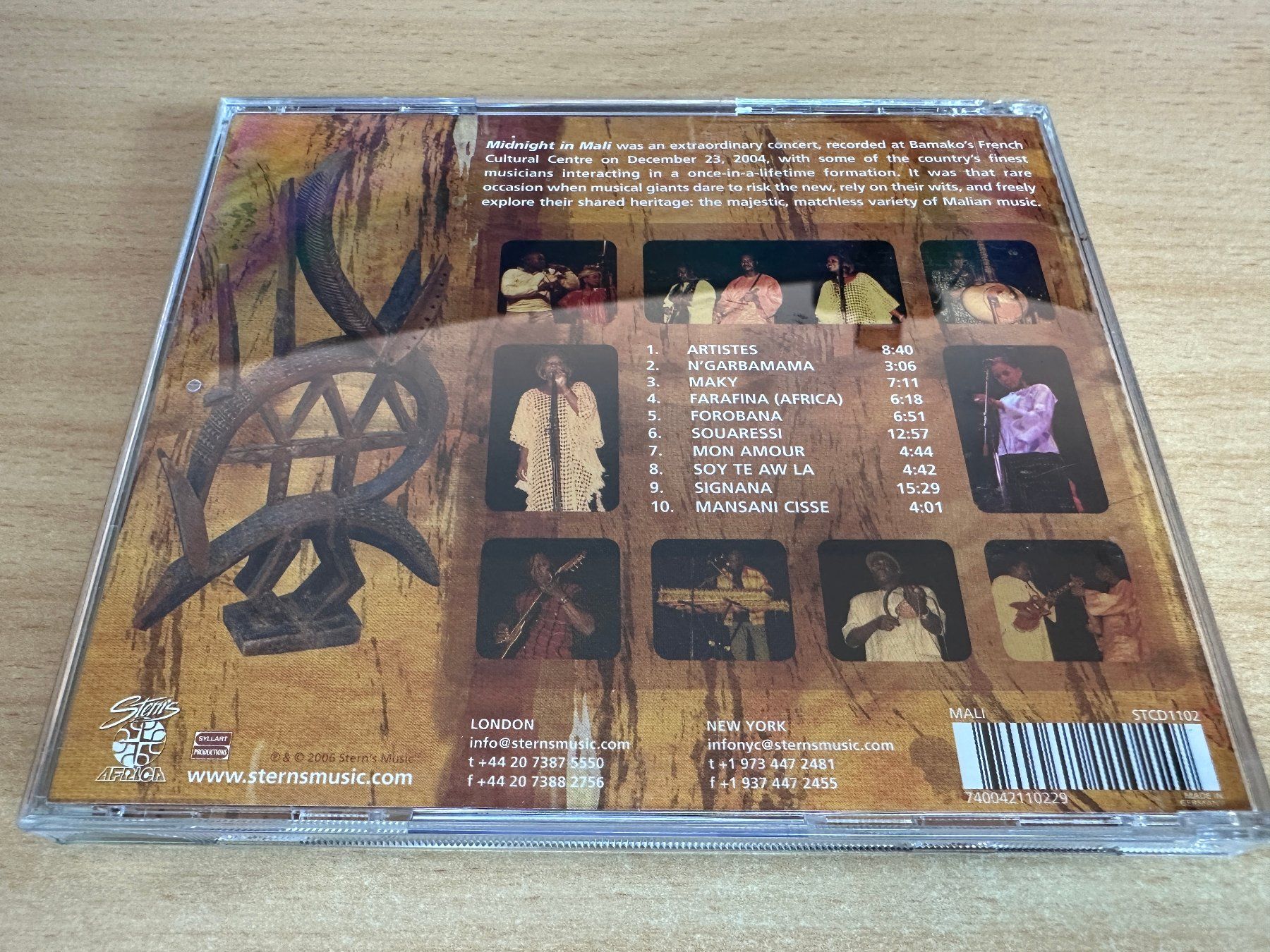 CDs: Various – Midnight In Mali – Gebraucht aus Rikon im Tösstal von Alpenmutz 1