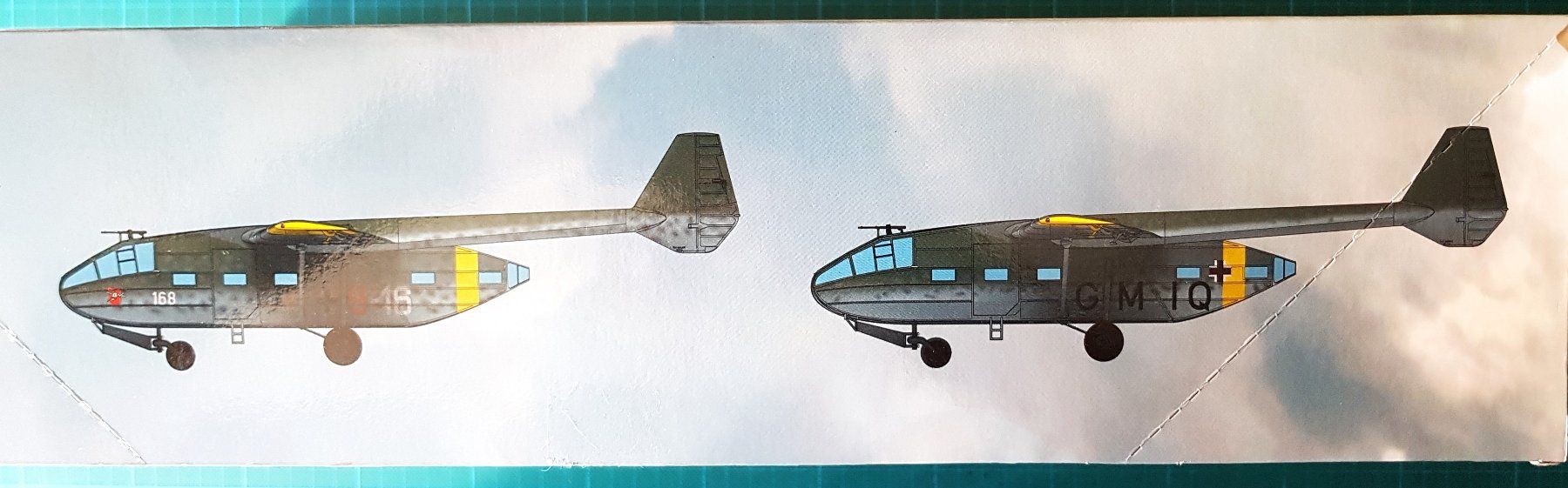 Kit di modellismo & Modellini statici: Gotha Go 242 B,    2. WK  Lastensehler   ICM  1:48 – Usato da Abtwil  SG venduto da Relluem1 1