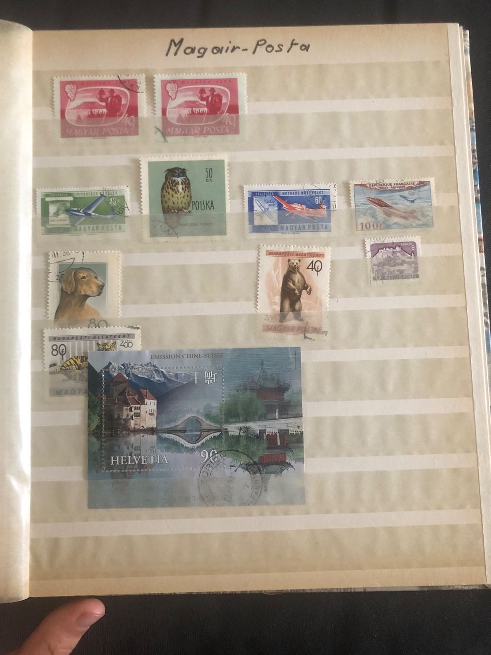Tutti i francobolli: Grosse Briefmarkensammlung Album – Usato da Schinznach Dorf venduto da Beazam 8