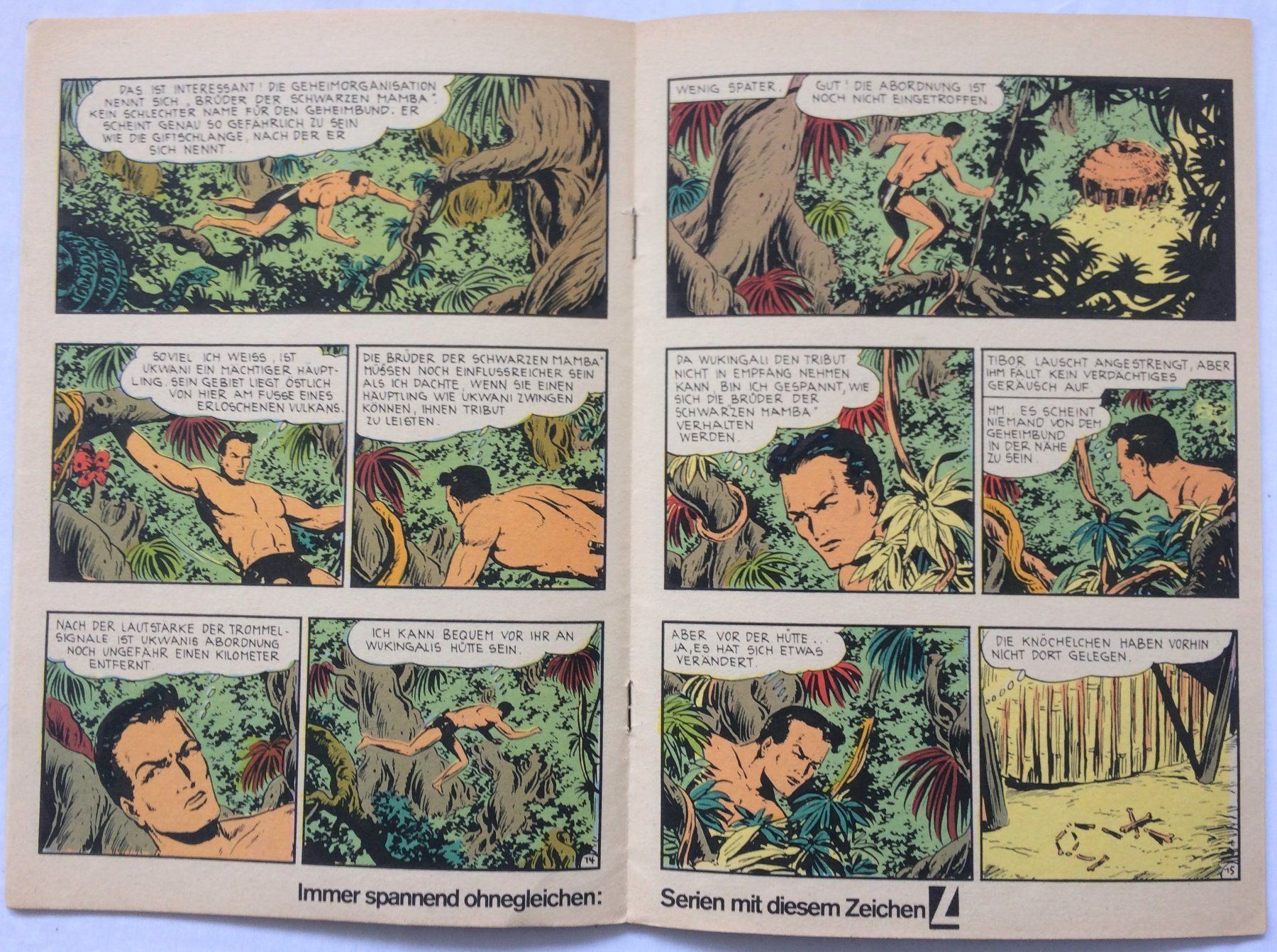 Fumetti: TIBOR - HELD DES DSCHUNGELS - Nr.150 – Usato da Schaffhausen venduto da durruti 3