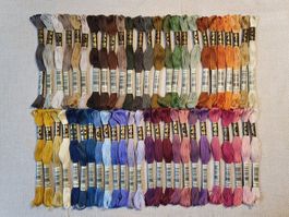 DMC Stickgarn Mouliné –  50er Pack – Sticktwist (Los A2)