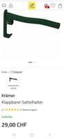 Klappbarer Sattelhalter von Krämer, Grün, Top Zustand!