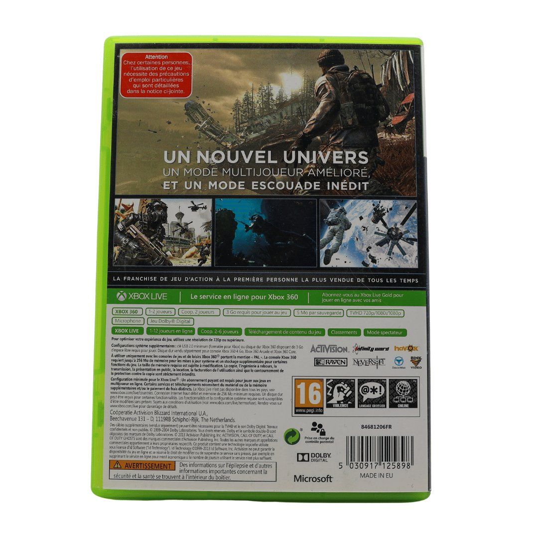Giochi: Call of Duty: Ghosts - Xbox 360 – Usato da Paudex venduto da dindeboy 1