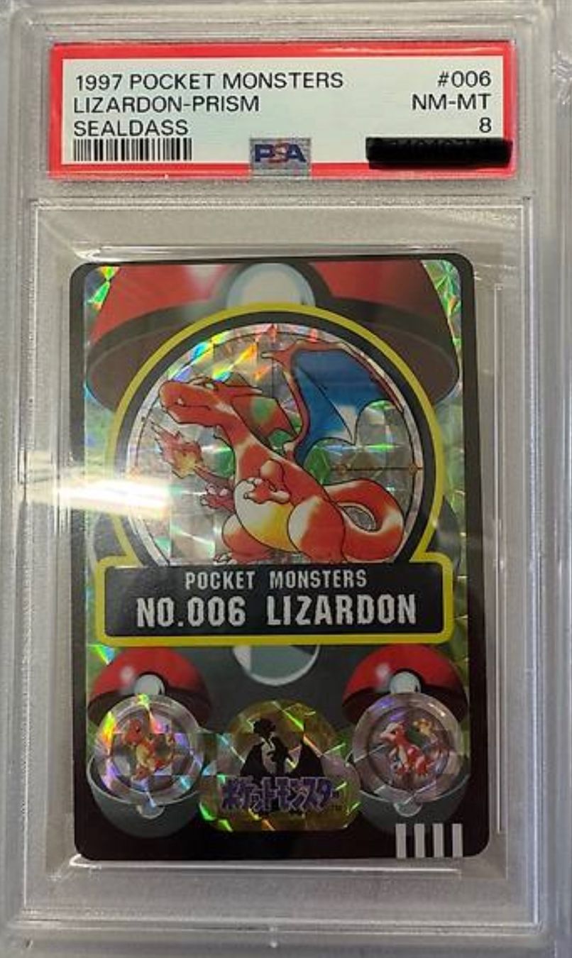Pokémon Carte collezionabili: PSA 8 - Charizard (Lizardon) JAP - PM Sealdass - 1997 – Usato da Sugiez venduto da Abe98
