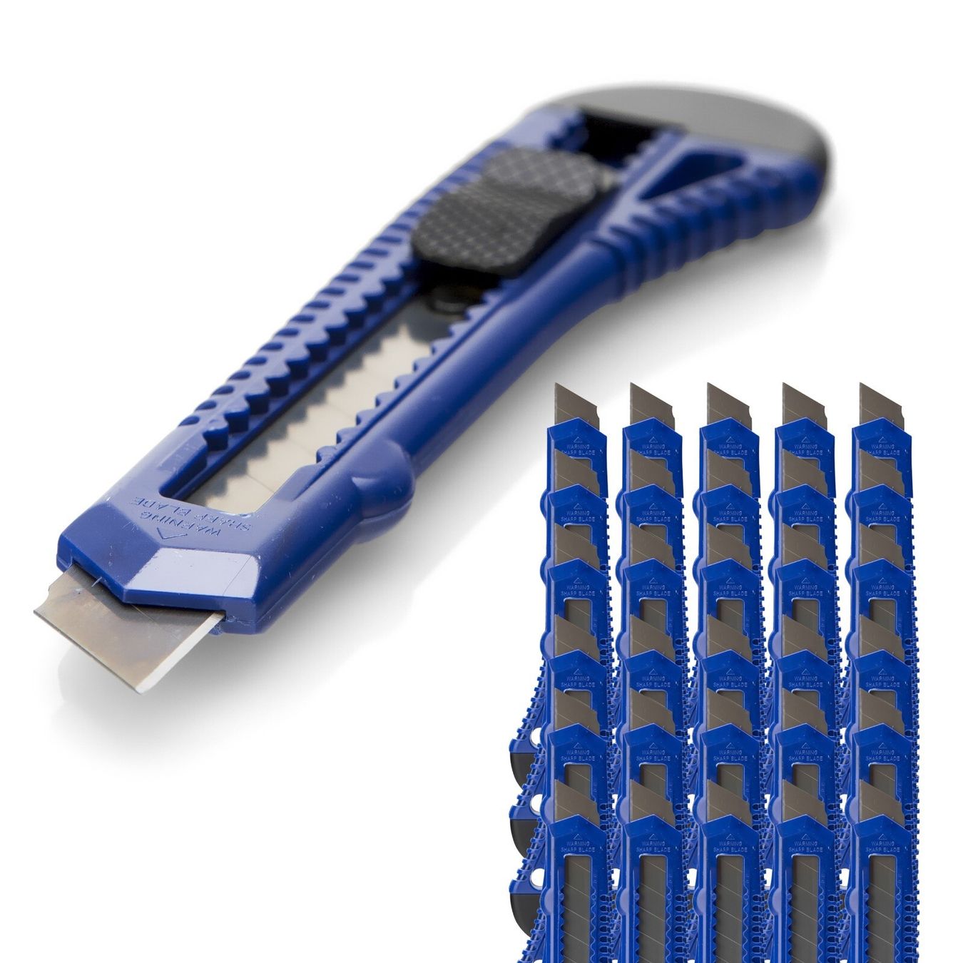 Tutti gli attrezzi: Cuttermesser 18 mm | Profi Teppichmesser mit Abbrechklinge – Nuovo e nell'imballaggio originale da Bülach venduto da StoreInShop.com 2