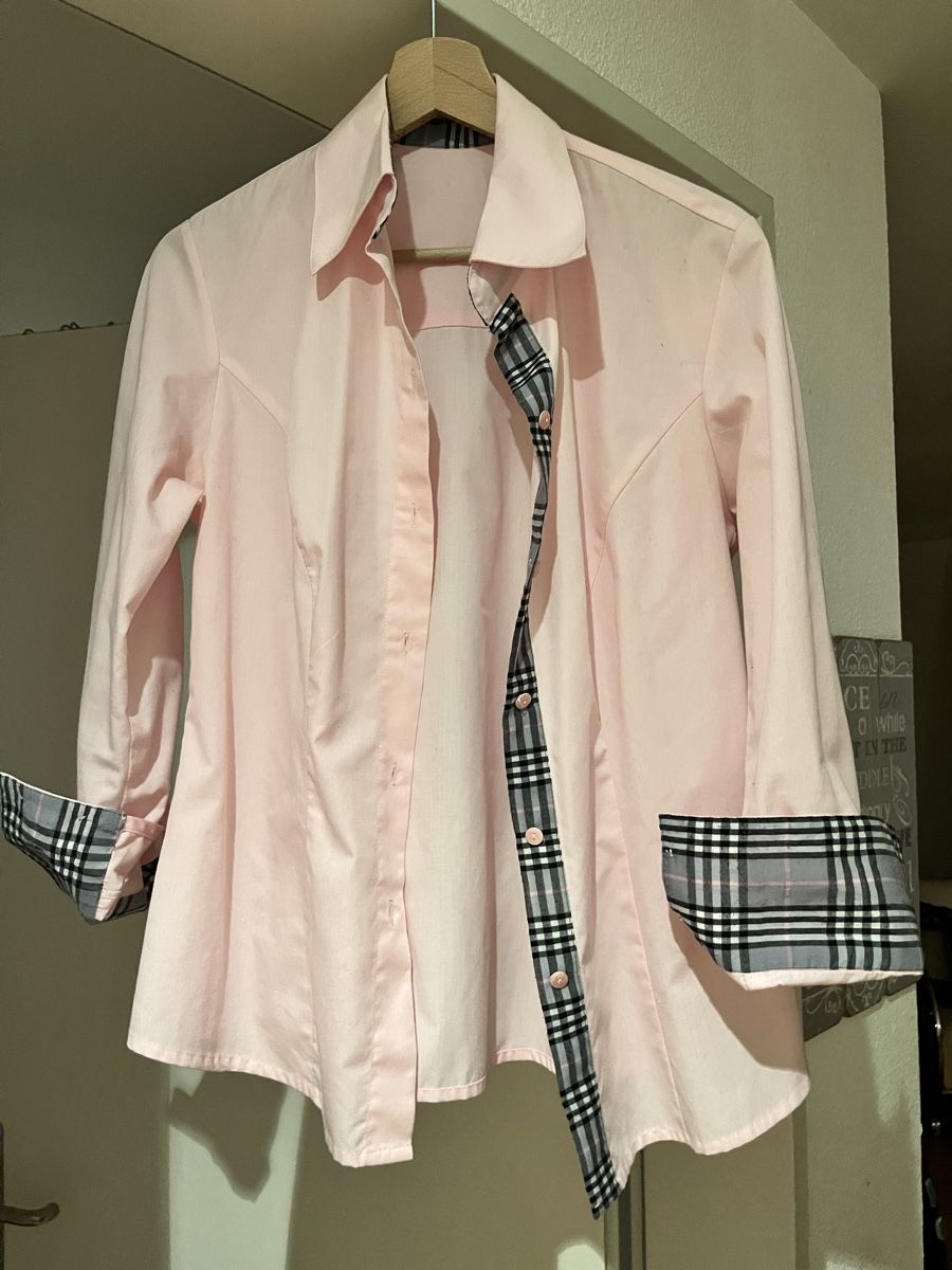 Camicette: Rosa Hemd mit Karomuster, Grösse M - Top Zustand! – Usato da Altendorf venduto da pas_5chw