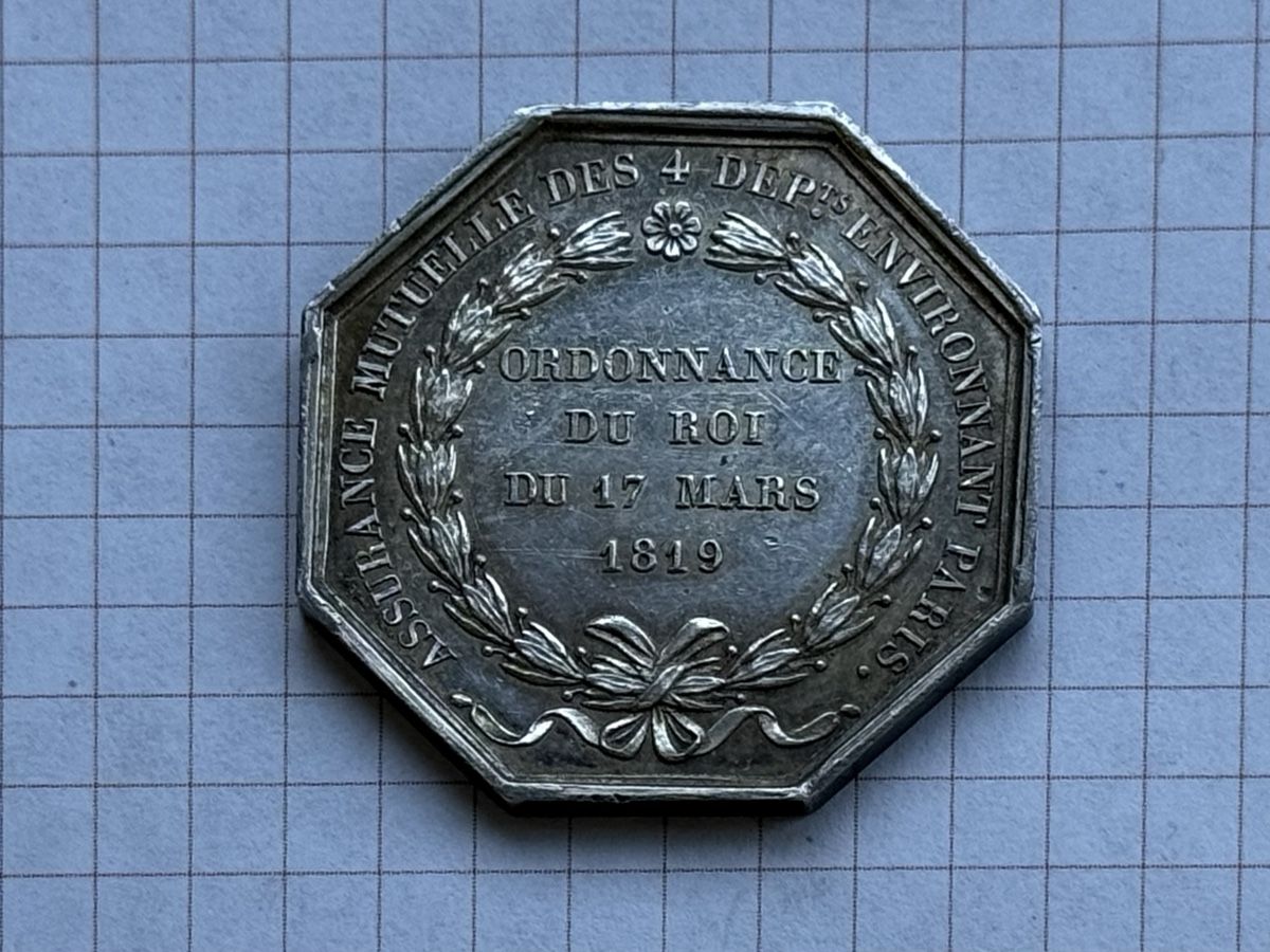 Medaglie: Medaille Louis Philippe I 1819  – Usato da Zürich venduto da daki81