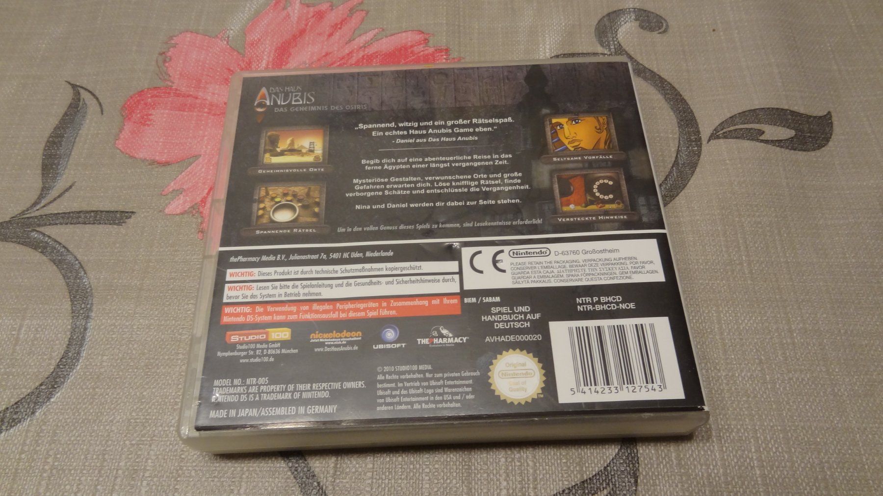 Nintendo Spiele: Das Haus Anubis - Das Geheimnis des Osiris DS – Gebraucht aus Olten von Disc-Ausverkauf 2