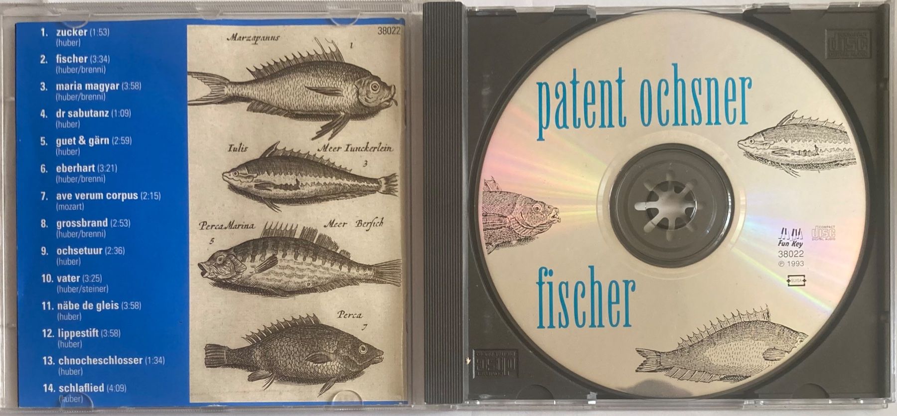 CD: PATENT OCHSNER - FISCHER – Usato da Poliez-Pittet venduto da Newtown-Records 2