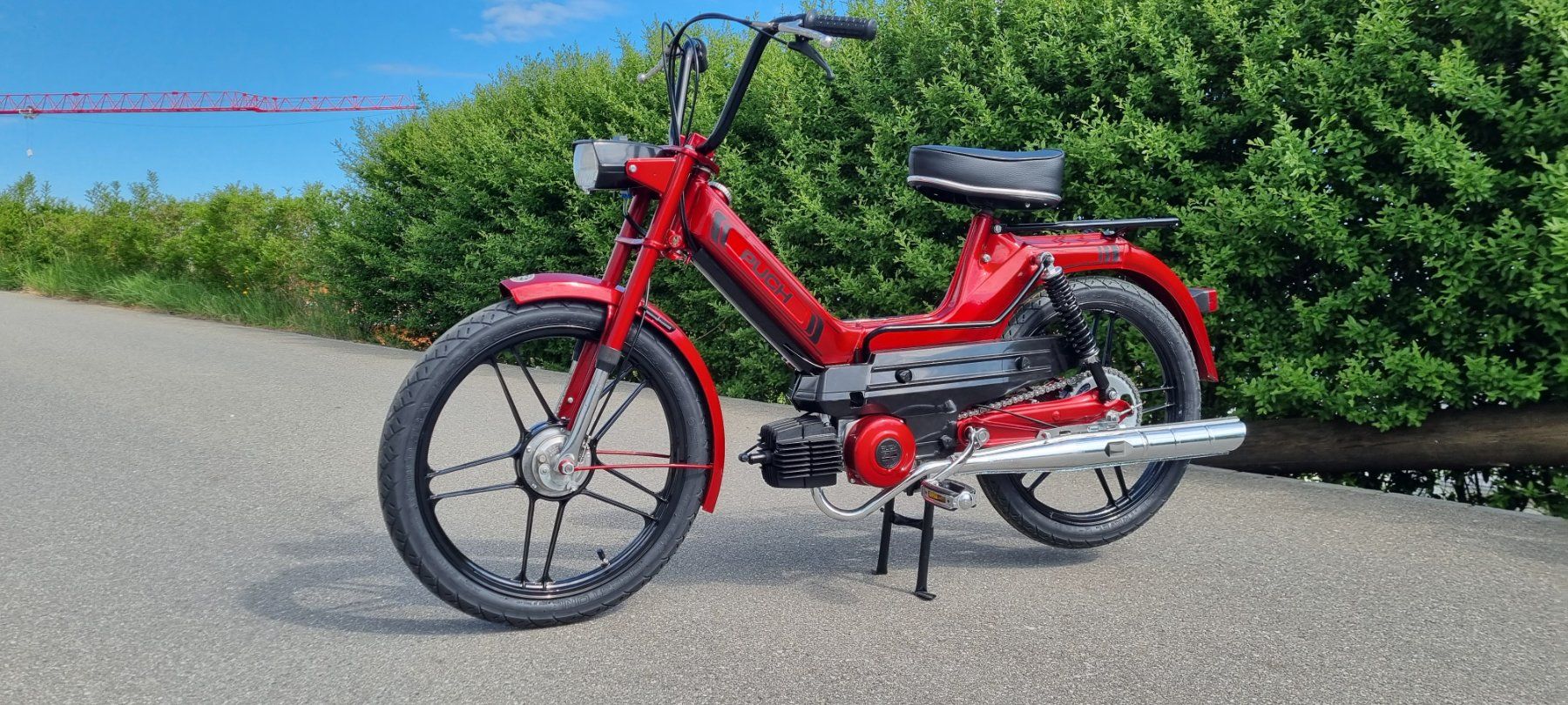 Puch Cyclomoteurs: Puch Maxi S Candy Rot – D'occasion à Weinfelden par Vwaudi90 1