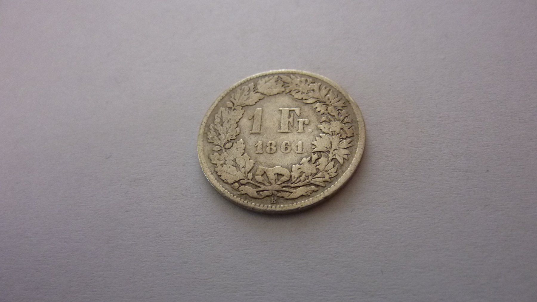 Tutti le monete: Uralter Einfränkler 1861, gebraucht – Usato da Birrwil venduto da Schnaepli 5